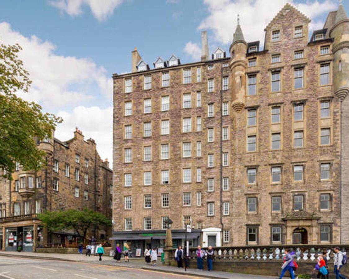 Modern Studio Next To Edinburgh Castle Lägenhet Exteriör bild